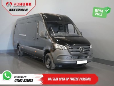 Mercedes-Benz Sprinter 319 CDI Aut. L3H2 Select BPM VRIJ! LED/ 3.5t Trekverm./ 2x Schuifdeur/ Standkachel/ Stoelverw./ Carplay/ Camera/ PDC/ Betimmerd