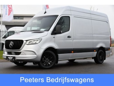 Mercedes-Benz Sprinter 319 V6 3.0 CDI L2H2 AMG Edition Adaptieve Cruise, 360 Camera, Carplay, 10,5 Mbux, LED, Automaat, Standkachel, Stoelverwarming, Trekhaak, Uniek!