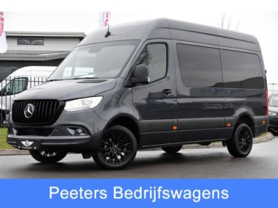 Mercedes-Benz Sprinter 319 V6 3.0 CDI L2H2 DC AMG Edition Camera, Cruise, Carplay, 3500kg Trekhaak, Automaat, Sensoren, mutlimedia, 190pk, Uniek!