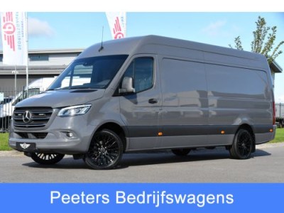 Mercedes-Benz Sprinter 319 V6 3.0 CDI L3H2 PB Edition Adaptieve Cruise, 360 Camera, 10,5 Mbux, LED, 3500kg Trekhaak, Automaat, Stoelverwarming, Sensoren, Uniek!