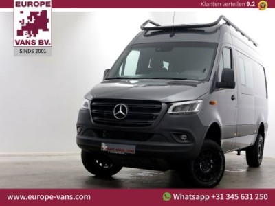 Mercedes-Benz Sprinter 419 CDI 190pk L2H2 4x4 A4M 9G Automaat ACC/LED/Draaistoelen/360° Camera NIEUW 06-2024