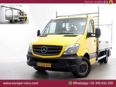 Mercedes-Benz Sprinter 514 CDI 143pk E6 Open Laadbak+HIAB T-CLX 023 Kraan PTO/Trekhaak 3500kg 11-2017