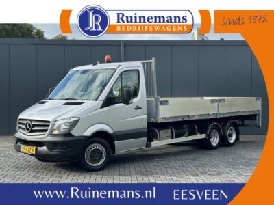 Mercedes-Benz Sprinter 516 CDI 164 PK EURO 6 / CLIXTAR / 72.769 KM! / 3300 KG LAADVRM  / PICK UP / 1e EIGENAAR / 5.10 METER LAADBAK