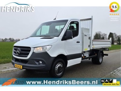 Mercedes-Benz Sprinter 516 CDI L2 - Kieper - 160 Pk - Euro 6 - 3500 kg - Navi - Airco - Cruise Control - AppleCarplay AndroidAuto - Kipper