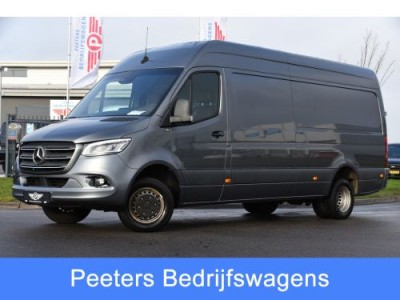 Mercedes-Benz Sprinter 519 V6 3.0 CDI L3H2 PB Edition Adaptieve Cruise, Camera, 10,5 Mbux, 3500kg Trekhaak, Carplay, LED, Leder, Stoelverwarming, 190pk, Uniek!