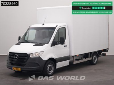 Mercedes-Benz Sprinter 314 CDI Automaat Laadklep Bakwagen Airco Cruise Camera MBUX CarPlay Lat om Lat DHollandia Euro6 Meubelbak Koffer Airco Cruise control