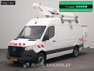 Mercedes-Benz Sprinter 314 CDI Hoogwerker 12m Werkhoogte L2H2 Trekhaak Airco Cruise Camera MBUX CarPlay Euro6 Hubarbeitsbuhne Arbeitsbuhne 1Personen Airco Trekhaak Cruise control