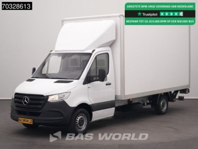 Mercedes-Benz Sprinter 315 CDI Automaat Laadkep Zijdeur Bakwagen Airco Lat om Lat DHollandia Euro6 Meubelbak Koffer Airco