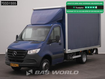 Mercedes-Benz Sprinter 315 CDI Laadklep Zijdeur Dubbellucht Bakwagen Airco Cruise DHollandia Euro6 Meubelbak Koffer Airco