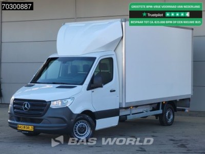 Mercedes-Benz Sprinter 317 CDI Laadklep Automaat 170PK Bakwagen Airco Cruise MBUX CarPlay DHollandia Euro6 Meubelbak Koffer Airco Cruise control