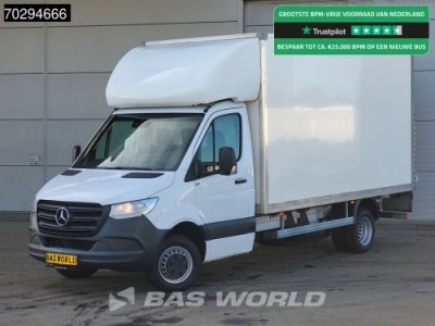 Mercedes-Benz Sprinter 514 CDI DHollandia Laadklep Dubbellucht Bakwagen Airco Cruise Euro6 Meubelbak Koffer Airco Cruise control