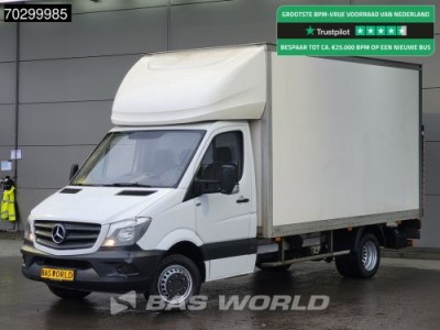 Mercedes-Benz Sprinter 514 CDI Laadklep Dubbellucht Zijdeur Bakwagen Airco Cruise DHollandia Euro6 Meubelbak Koffer Airco Cruise control