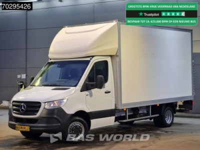 Mercedes-Benz Sprinter 514 CDI Laadklep Dubbellucht Zijdeur Bakwagen Airco Cruise MBUX CarPlay DHollandia Euro6 Meubelbak Koffer Airco Cruise control