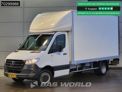 Mercedes-Benz Sprinter 514 CDI Laadklep Zijdeur Dubbellucht Bakwagen Airco Cruise DHollandia Euro6 Meubelbak Koffer Airco Cruise control