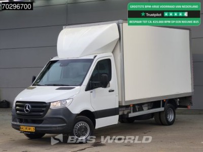 Mercedes-Benz Sprinter 515 CDI Laadklep Automaat Dubbellucht Bakwagen 150PK Airco Cruise Camera DHollandia Euro6 Meubelbak Koffer Airco Cruise control