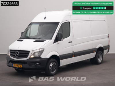 Mercedes-Benz Sprinter 516 CDI Automaat Dubbellucht L2H2 Trekhaak Airco Cruise Parkeersensoren v+a Stoelverwarming Euro6 L2 Airco Trekhaak Cruise control
