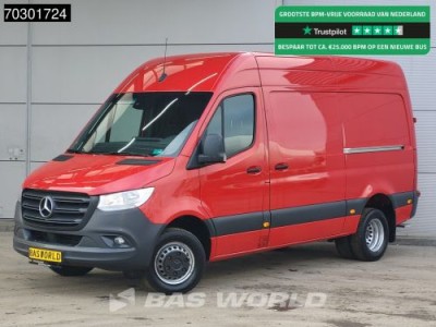 Mercedes-Benz Sprinter 516 CDI Dubbellucht Automaat 2x Schuifdeur L2H2 160PK Airco Cruise Camera Standkachel MBUX CarPlay Euro6 L2 Airco Cruise control