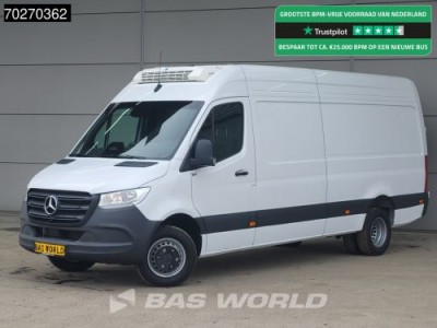 Mercedes-Benz Sprinter 519 CDI Koelwagen Automaat L3H2 Dubbellucht Koeler Thermo King V-200 MAX 230V stekker Airco ACC Parkeersensoren Koel Kühlwagen 12m3 Airco
