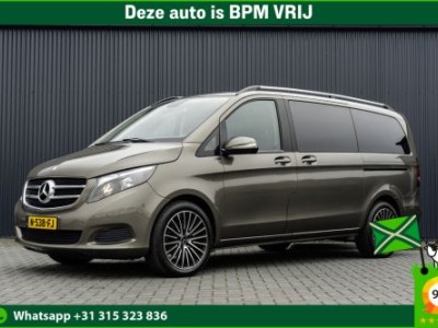 Mercedes-Benz V-klasse 220d Lang | Automaat | Incl BPM en BTW | Zijschuifdeur R+L | Camera | Navi | Climate | Cruise | PDC | Euro 6