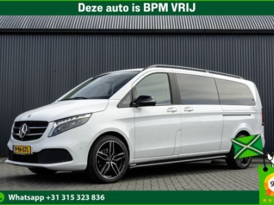 Mercedes-Benz V-klasse V300 | 4Matic | XL | 5-Zits | MBux | LED | ILS | Burmester | 2x Elec Schuifdeur | 360° Camera | Navi | PDC | Climate |  Cruise | Euro 6