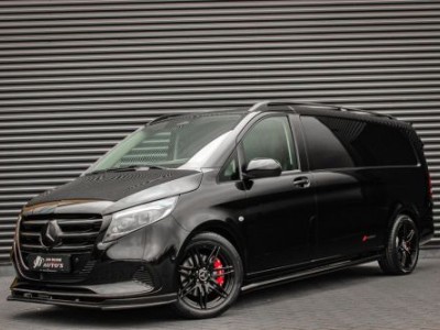 Mercedes-Benz VITO 119 CDI L3 SELECT LANG LEDEREN BEKLEDING / BPM VRIJ / FULL BLACK / VERLAAGD / AMG / APPLE CARPLAY / FULL OPTIE