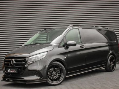 Mercedes-Benz VITO 119 CDI L3 SELECT LANG LEDEREN BEKLEDING / BPM VRIJ / FULL BLACK / VERLAAGD / AMG / APPLE CARPLAY / FULL OPTIE