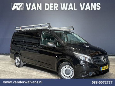Mercedes-Benz Vito 110 CDI 102pk L2H1 Euro6 Airco | Imperiaal | Camera | Navigatie | Trekhaak | Apple Carplay | Cruisecontrol Android Auto, Parkeersensoren, Bijrijdersbank, Achterklep