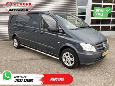 Mercedes-Benz Vito 110 CDI L3 EXPORT NL Auto/ APK 02-2026/ Airco/ LMV/ Sidebars/ Betimmering/ Radio