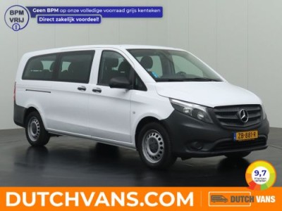 Mercedes-Benz Vito 114BlueTEC 7G-Tronic Automaat Personenbus | 9-Persoons | Extra Lang | Airco | Cruise | BPM vrij !!! | 2-2-2-3 Stoelopstelling