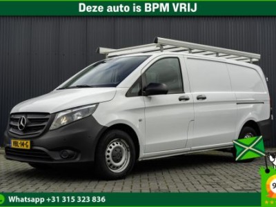 Mercedes-Benz Vito 114 CDI Lang | Automaat | Imperiaal | Camera | Navi | L+R Zijschuifdeur | Cruise | Airco | PDC | Euro 6