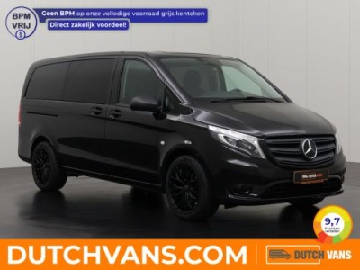Mercedes-Benz Vito 114CDI Lang Black Edition Dubbele Cabine | Led | Navigatie | Camera | Airco | Cruise |