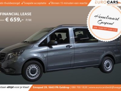 Mercedes-Benz Vito 114 CDI Lang Dubbele Cabine Airco| Navi -App connect| Bluetooth | PDC | 6-zits