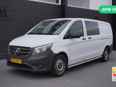 Mercedes-Benz Vito 114 CDI XL Dubbele cabine 2x schuifdeur EURO 6 - Airco - Navi - Cruise - â¬13.900,- Excl.