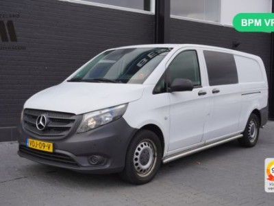 Mercedes-Benz Vito 114 CDI XL Dubbele cabine 2x schuifdeur EURO 6 - Airco - Navi - Cruise - â¬14.900,- Excl.
