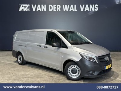 Mercedes-Benz Vito 116 CDI 164pk L3H1 Euro6 Airco | Camera | Cruisecontrol | LED | 2500kg Trekhaak Parkeersensoren, Stoelverwarming, Bijrijdersbank