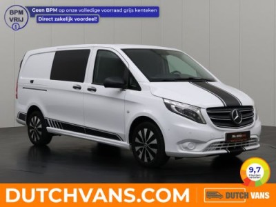 Mercedes-Benz Vito 116CDI 9G-Tronic Automaat Lang Sport Edition | 2xSchuifdeur | Leder | Navigatie | Camera | Led | Trekhaak