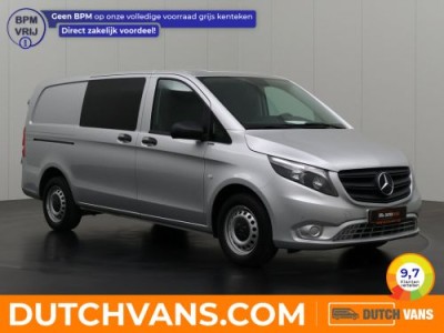 Mercedes-Benz Vito 116CDI 9G-Tronic Lang | Achterdeuren | Navigatie | Camera | Airco | 3-Persoons | Betimmering