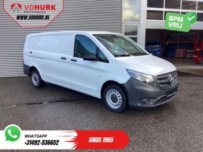 Mercedes-Benz Vito 116 CDI Aut. L2 BPM VRIJ! Carplay/ Stoelverw./ 270Gr. Deuren/ Cruise/ Airco/ Navi/ Camera/ PDC