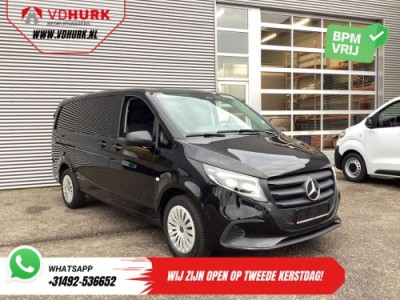 Mercedes-Benz Vito 116 CDI Aut. L2 BPM VRIJ! LED/ Carplay/ 270Gr.Deuren/ Stoelverw./ Navi/ Camera/ Cruise/ PDC/ Trekhaak