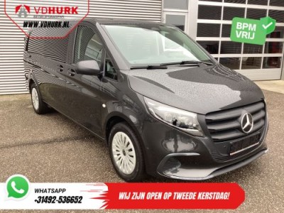 Mercedes-Benz Vito 116 CDI Aut. L3 DC Dubbel Cabine BPM VRIJ! 6 Pers./ 2xSchuifdeur/ LED/ 270Gr. Deuren/ Carplay/ Camera/ Cruise/ Trekhaak