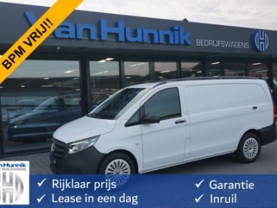 Mercedes-Benz Vito 116 CDI  Lang AUT BPM VRIJ!! 10.25 MBUX, Distronic, Betimmering, Trekhaak, Adap. LED!! NR. G01*