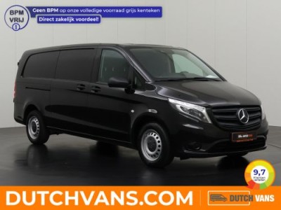 Mercedes-Benz Vito 116CDi 9G-Tronic Automaat XXL | Achterdeuren | Led | Multimedia | 3-Persoons | Airco | Cruise | Betimmering