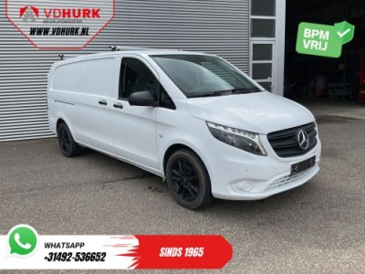 Mercedes-Benz Vito 119 CDI Aut. L3 LED/ Carplay/ Stoelverw./ Standkachel/ Navi/ Cruise/ Camera/ Airco/ 17?LMV/ PDC/ Dakdragers/ Trekhaak