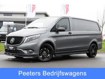 Mercedes-Benz Vito 119 CDI L2 AMG Edition Camera, Cruise, Carplay, 190pk, Leder, Stoelverwarming, LED, Automaat, Luxe, Multimedia, Uniek!
