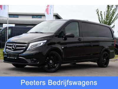 Mercedes-Benz Vito 119 CDI L2 Black Edition Camera, Cruise, LED, 190pk, Automaat, Leder, Trekhaak, Multimedia, Stoelverwarming, Uniek!