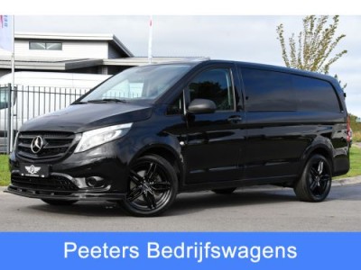 Mercedes-Benz Vito 119 CDI L2 DC Black Edition Camera, Cruise, LED, Carplay, Automaat, Stoelverwarming, 190pk, Trekhaak, Uniek!