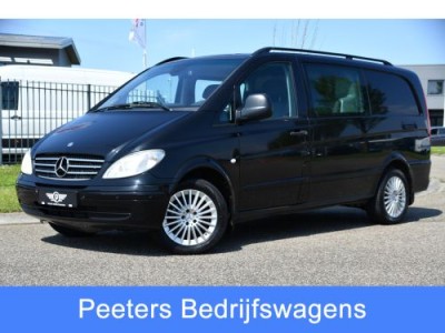 Mercedes-Benz Vito 120 V6 DI 320 Lang DC luxe MARGE, Cruise, Camera, Automaat, Dubbel Cabine, 204PK, Airco, Standkachel