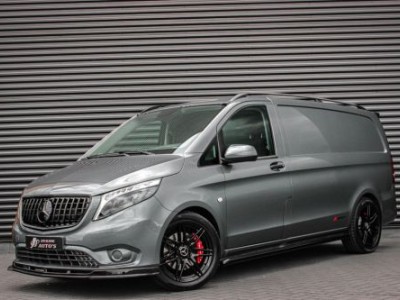 Mercedes-Benz Vito 215PK JB- EDITION FULL BLACK / AMG / SPOILER / VERLAGINGSVEREN / NAVIGATIE / CLIMATE CONTROL / TREKHAAK / CRUIS