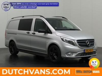 Mercedes-Benz Vito Exclusive Dubbele Cabine | Leder | Led | Lang | Navigatie | Camera | Trekhaak | Betimmering |