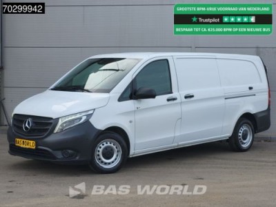 Mercedes-Benz Vito 110 Dubbele Schuifdeur L3H1 LED Airco Cruise Camera Parkeersensoren Euro6 L3 Long Airco Cruise control